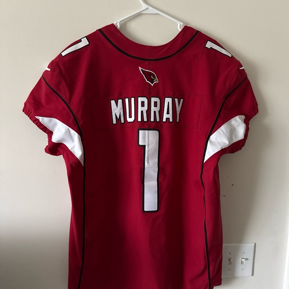 Men’s Nike Kyler Murray #1 Arizona Cardinals Vapor Elite Jersey Sz 48 - Red - Picture 6 of 6